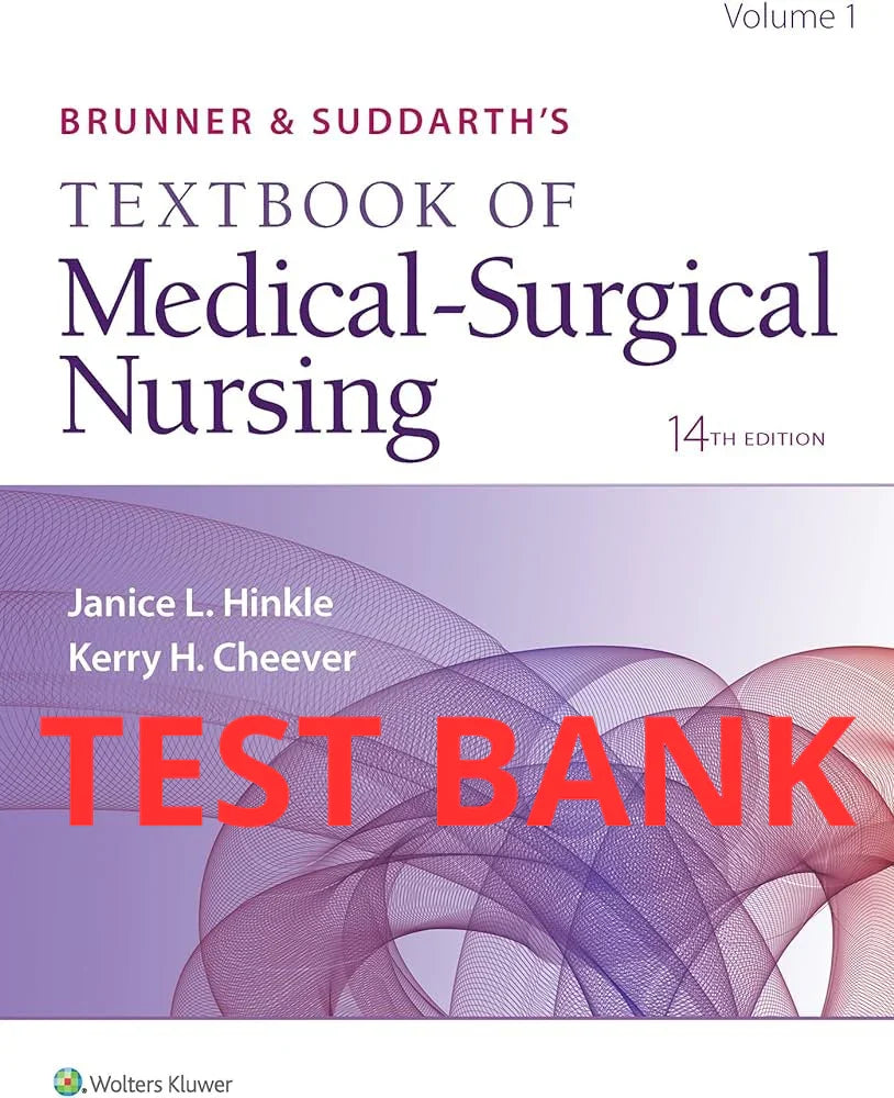 Complete Medical-Surgical Nursing Test Bank Bundle (7 Titles)
