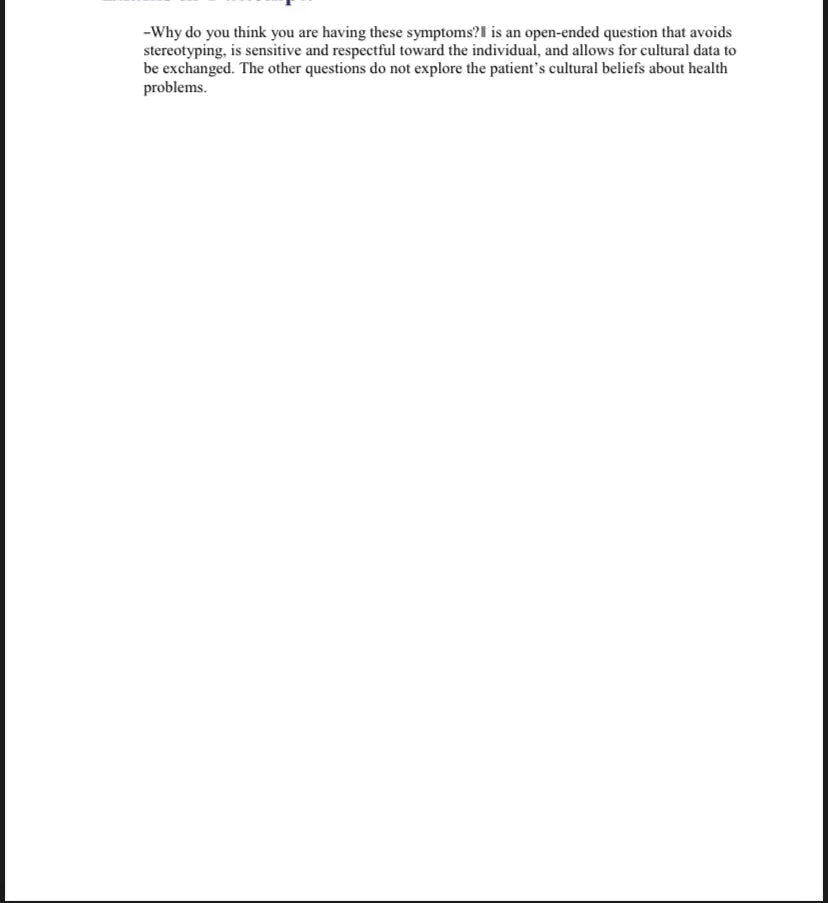 Test Bank – Seidel’s Guide to Physical Examination, 10th Edition
